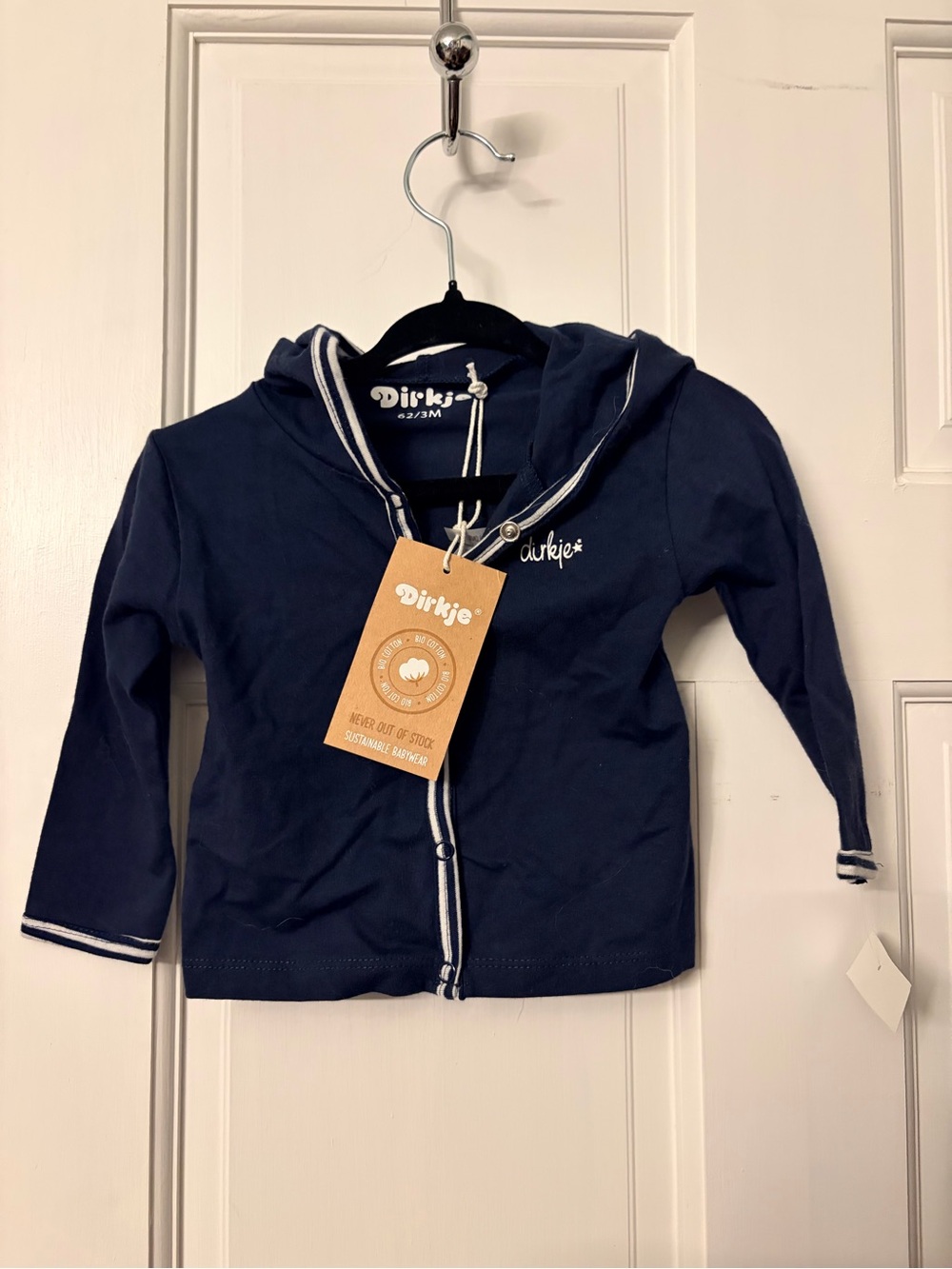 Navy 3 piece set with hoodie, top and pants
